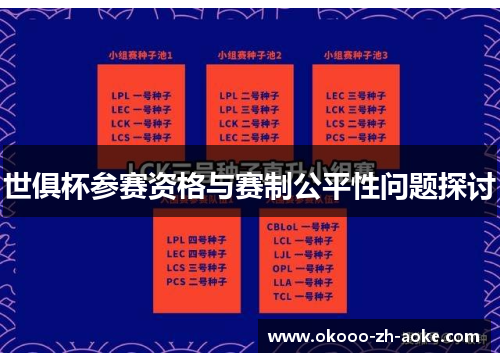 世俱杯参赛资格与赛制公平性问题探讨